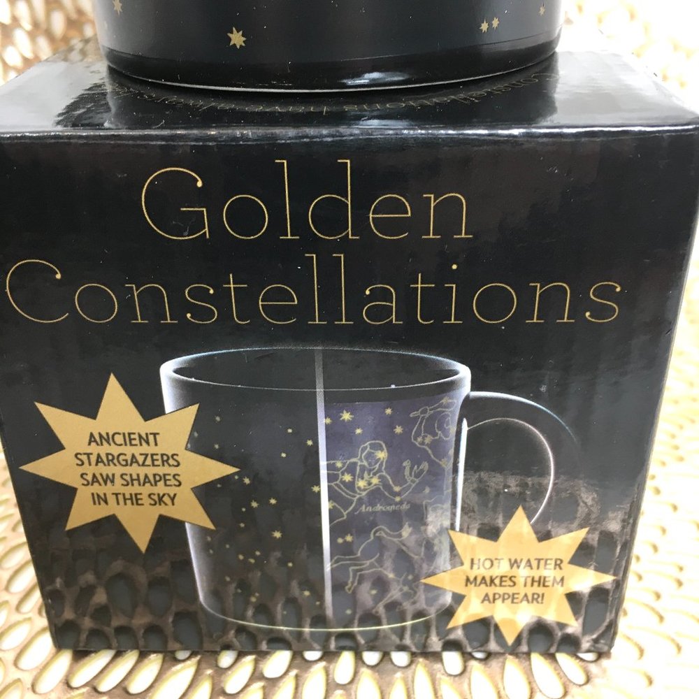The Unemployed Philosophers Guild Golden Constellations Coffee Mug